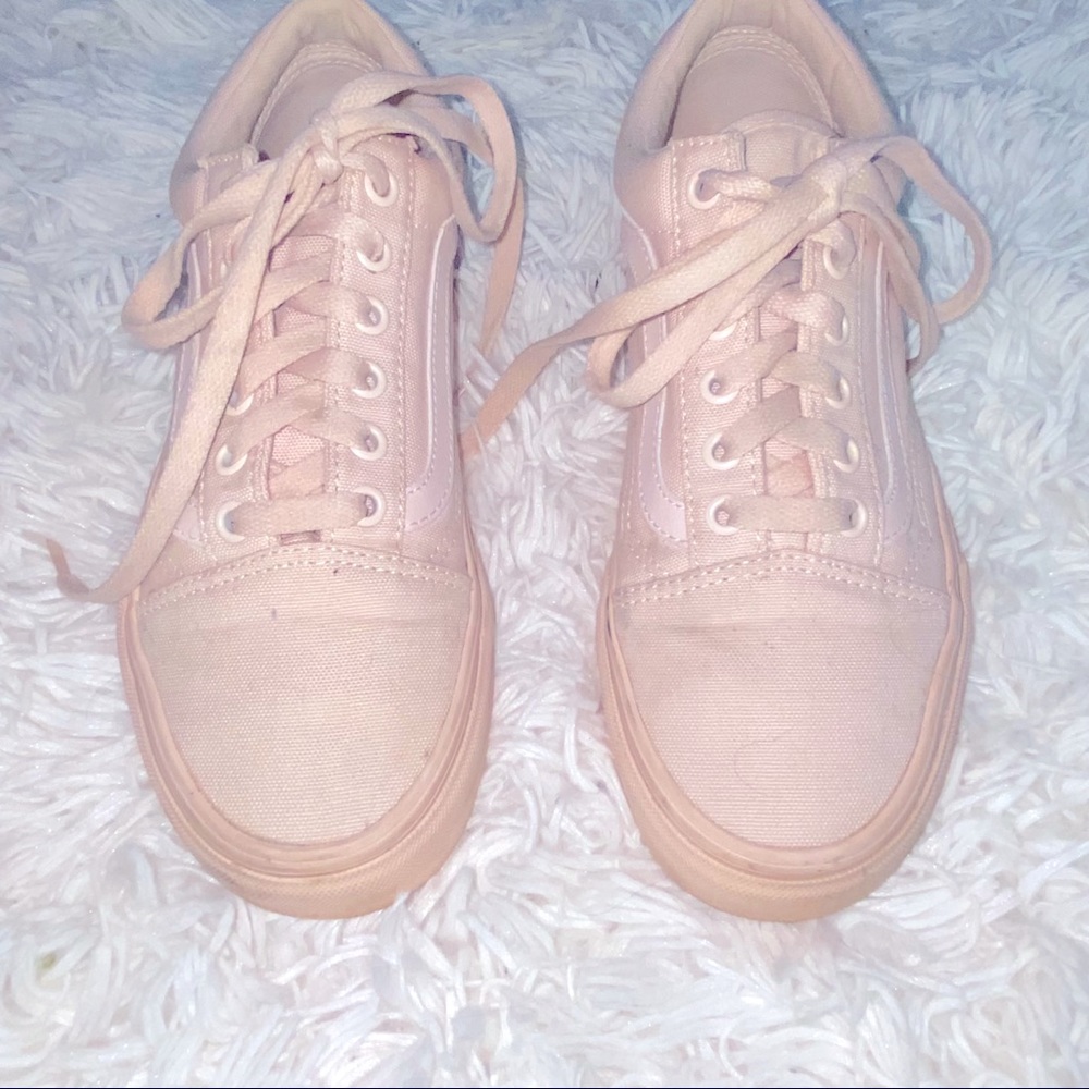 light pink old school VANS